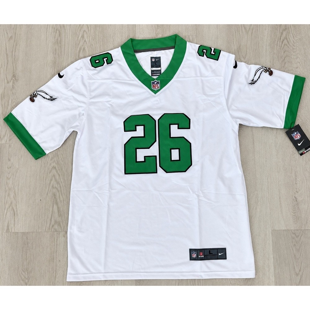 Philadelphia Eagles  Men Saquon Barkley # 26 Jersey size Large